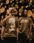 T-shirt Atlas Marron