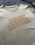 T-shirt Colony Survival Beige